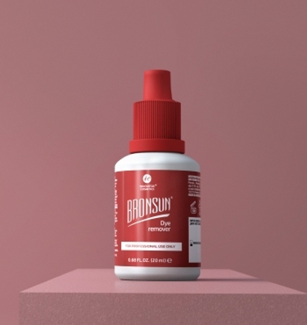 Ремувер для удаления краски с кожи BRONSUN Dye remover, 20мл