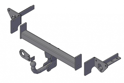 Фаркоп Subaru Forester 2008-2013, условно-съемный,(без электрики) Трейлер.8500