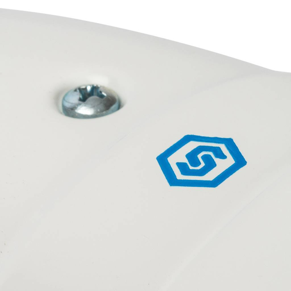 STOUT Элемент дымохода конденсац. адаптер 90° Ø60/100 м/п PP-FE c хомутом (совместим. с Vaillant, Ar