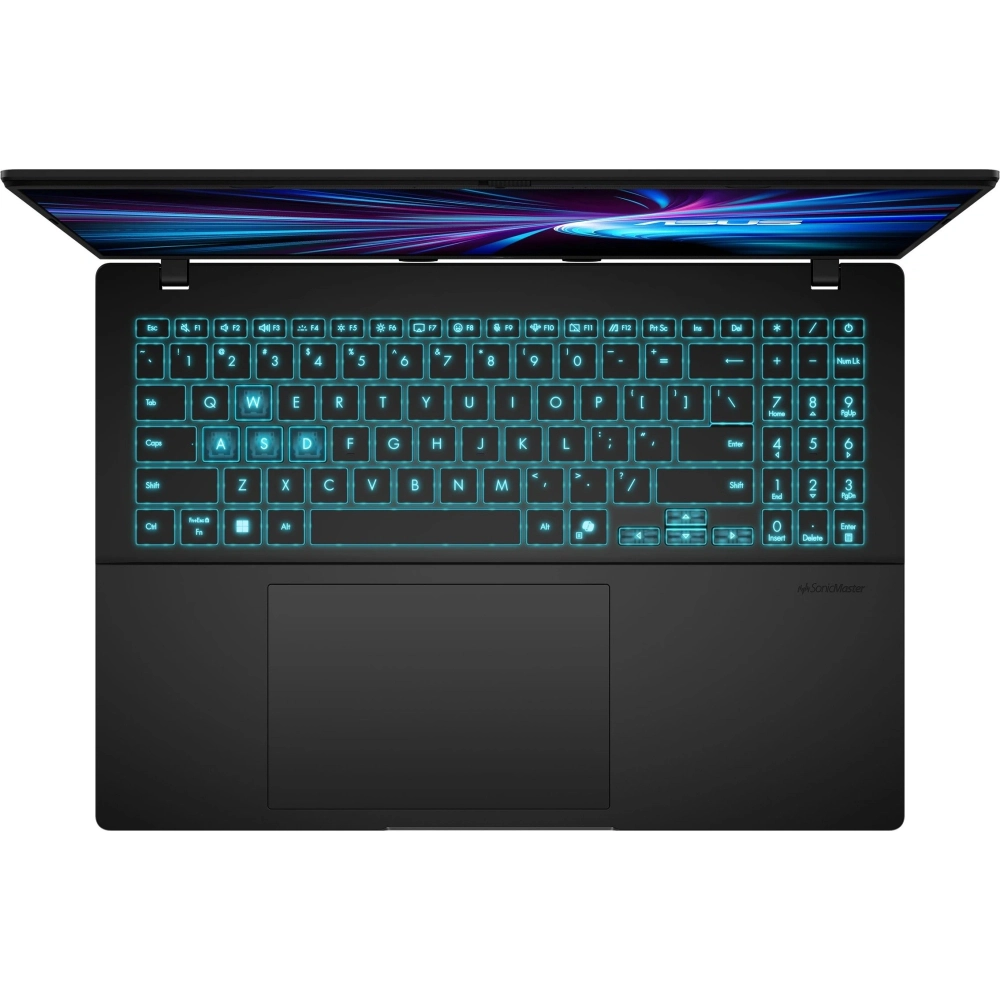 Ноутбук Asus V16 V3607VM-TK207 16" IPS Core 5 210H 32Gb/512Gb SSD RTX 5060 8Gb черный (90NB16K1-M00FT0)