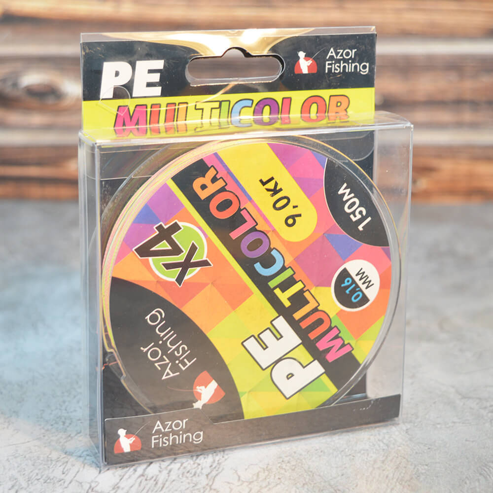 Леска плетеная 0,16мм Премиум 4 нити 150м 9кг