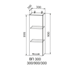 Лофт Дуб майский ВПС 300