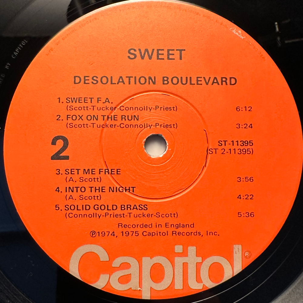 Sweet - Desolation Boulevard (США 1975г.)