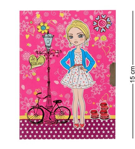 NB-13/1 Блокнот с ручкой «Мисс Блонди»