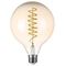 Лампа светодиодная филаментная Lightstar LED Filament E27 8W 3000K груша янтарная 933302