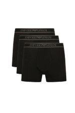Трусики-боксеры 3шт. Emporio Armani - черный(111473 3F717)