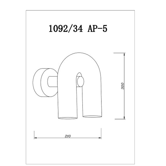 Бра Divinare Twins 1092/34 AP-5