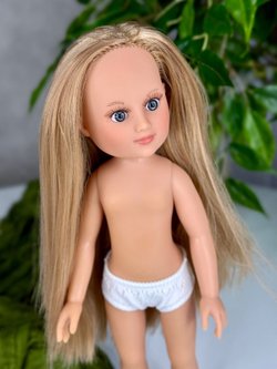 Кукла для девочки виниловая 34см Лесли без одежды (1440W1)