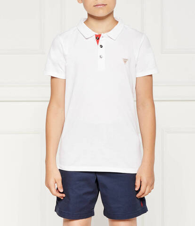 Поло Guess - белый(L2GP02 KAPY0)