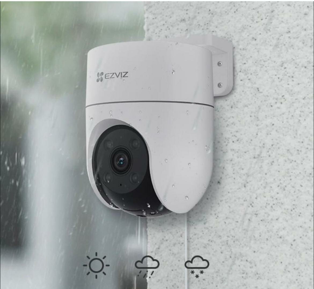 EZVIZ H8c 2 МП поворотная Wi-Fi камера c распознаванием людей.