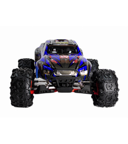 Радиоуправляемый монстр Remo Hobby Dinosaurs Master Brushless UPGRADE PLUS (синий) 4WD 2.4G 1/8 RTR