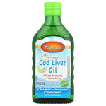 Carlson, жир из печени норвежской трески для детей, натуральное зелёное яблоко, 250 мл (8,4 жидк. унции)