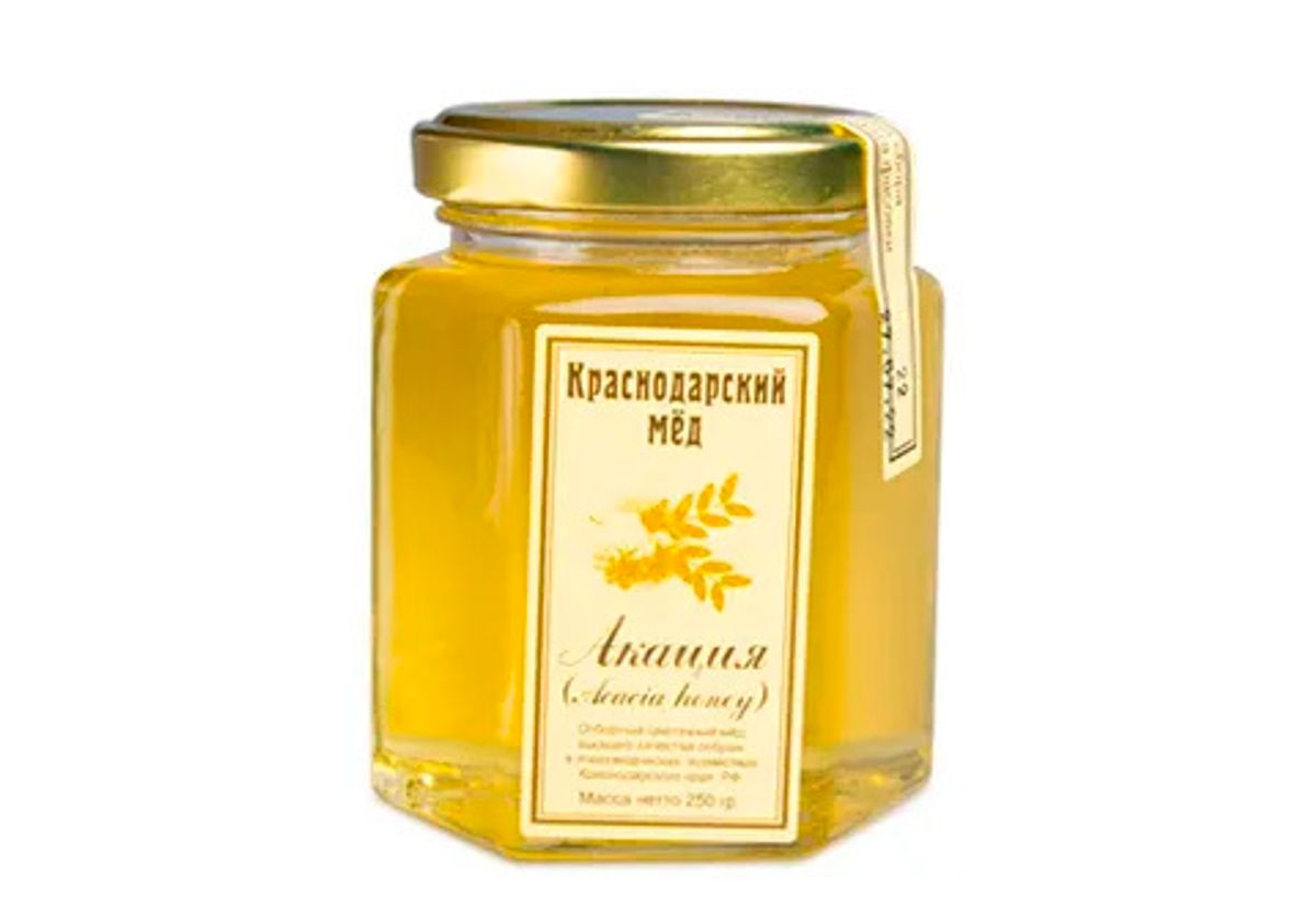 Мед краснодарский Акация Белая, 250г