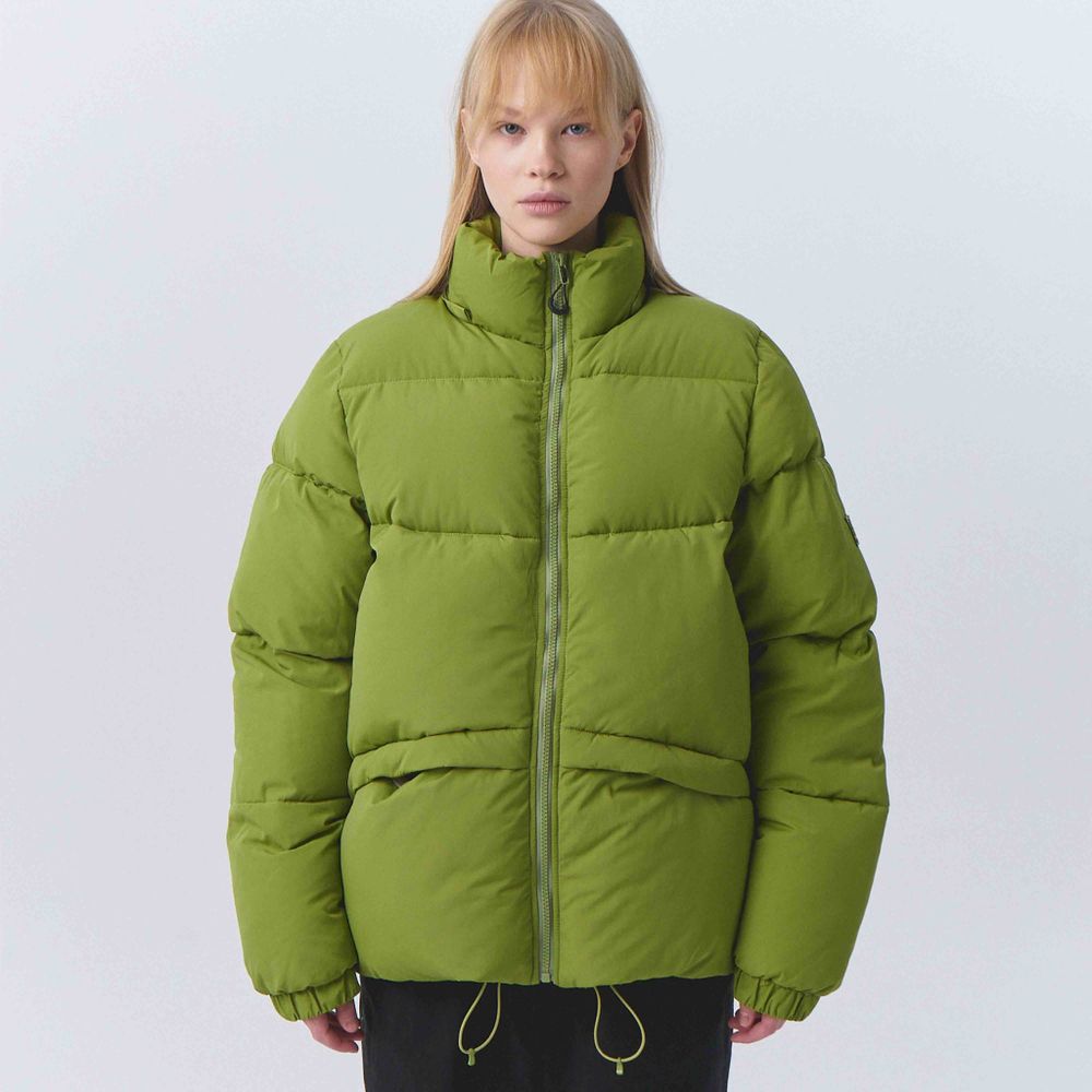 Пуховик Меч FW24 Puffer Basic Apple Green салатовый