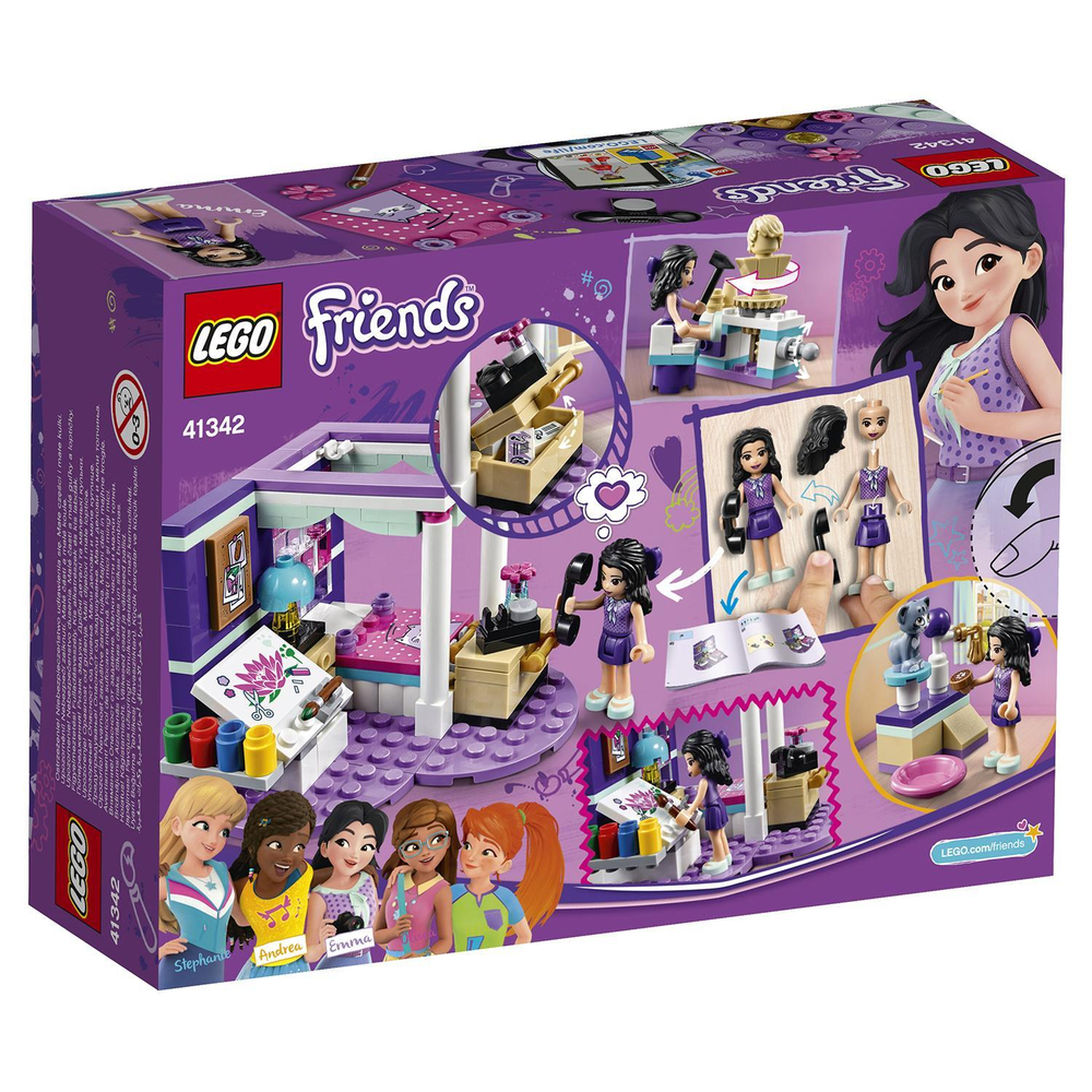 LEGO Friends: Роскошная комната Эммы 41342 — Emma's Deluxe Bedroom — Лего Френдз Друзья Подружки