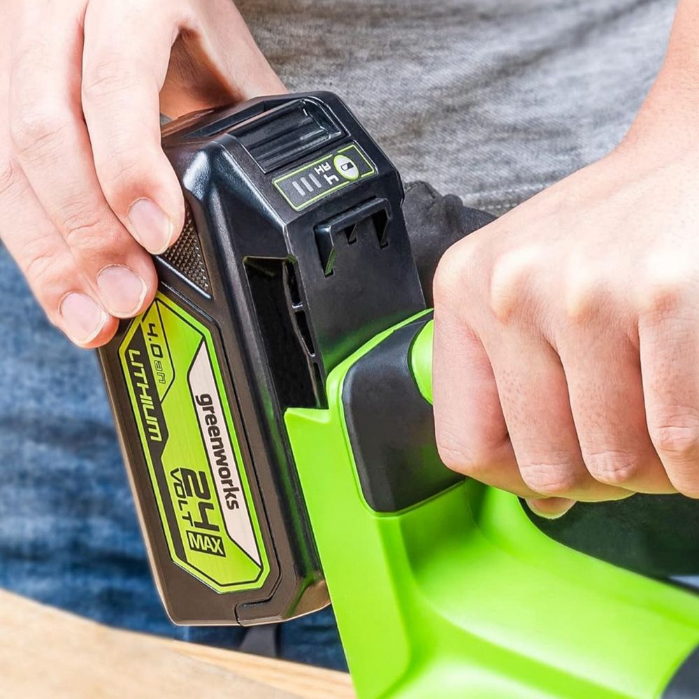 Аккумуляторная ленточная шлифовальная машина Greenworks G24BS,3100607, 24v, без АКБ и ЗУ