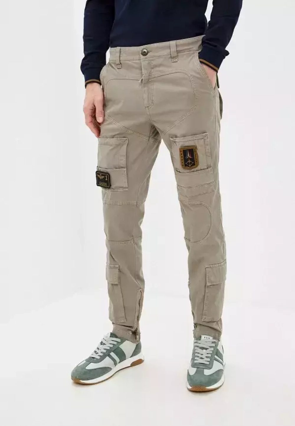 Брюки с логотипами AERONAUTICA MILITARE