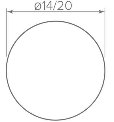 375 дуб серый Заглушка самоклеющаяся F14(1л.=25шт)
