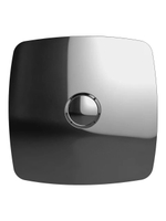Вентилятор накладной RIO D125 обратный клапан Chrome DICITI
