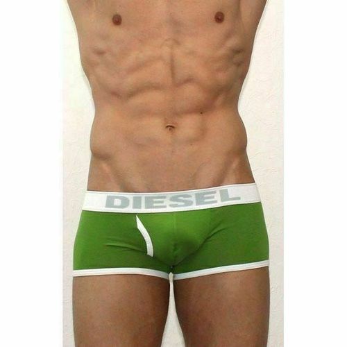 Мужские трусы боксеры болотные Diesel Green Boxer