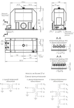 Трансформатор напряжения НИОЛ-СТ-10-М-100/V3/100/V3/100/3-0.5/0.5/3Р-20ВА/20ВА/100ВА У2 EKF NIOLST-24332-20/20/100BA