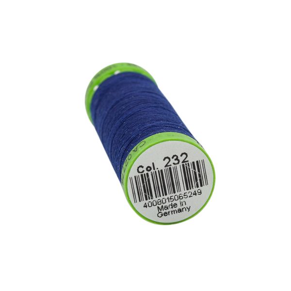 Нитки для тонких тканей Gutermann Extra Fine 150 (200 метров), 5 кат. | 232 кобальт