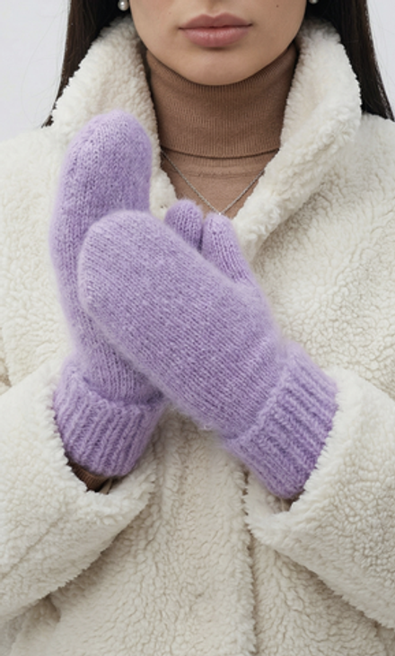 Варежки В203-05 сиреневые