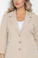 Жакет Зоя (светло-бежевый) Б12523-3 LT Collection