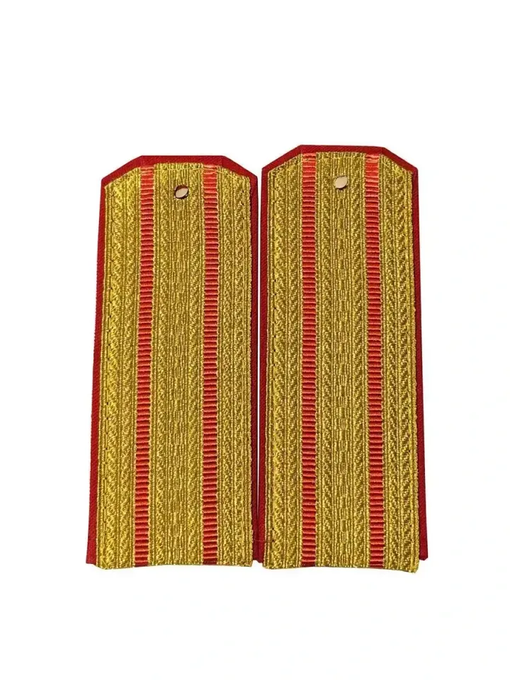 Погоны парадные МО 2 просвета