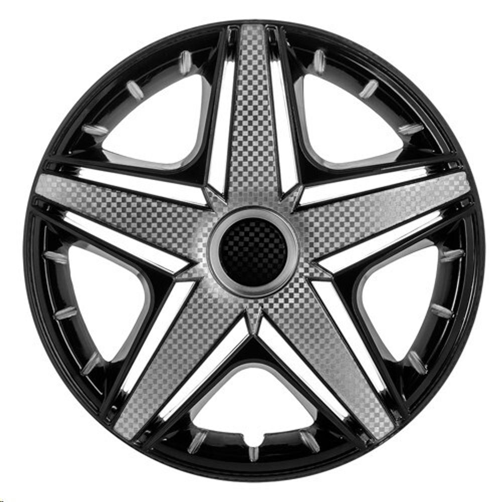 Колпак колеса R13 NHL Super Black (в мешке 4 упак) (STAR)