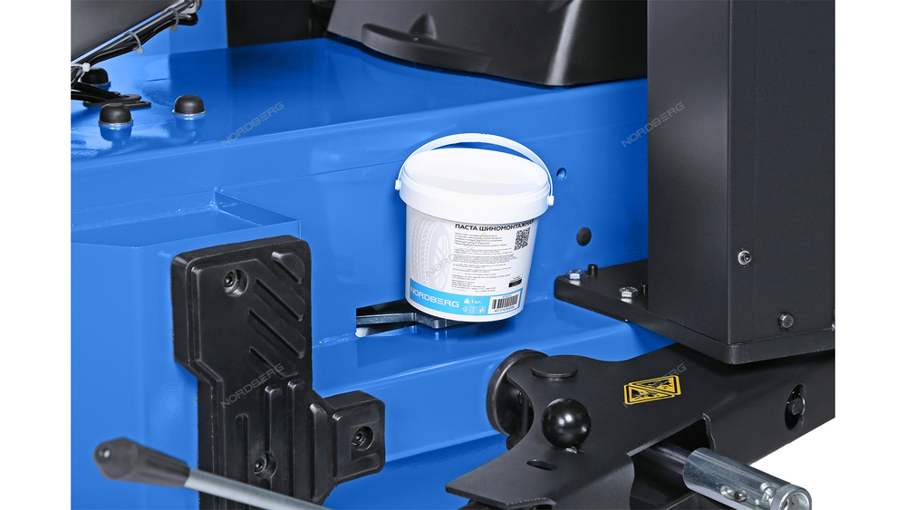 Станок шиномонтажный автомат, инверторный, стол с накладками, 220 В, синий NORDBERG 4643ID (B)