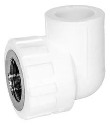 Колено сварка I-TECH ВР 32*3/4" белый 21966