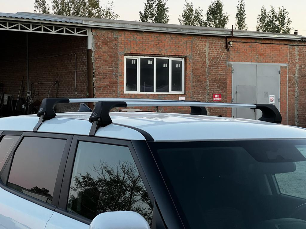 Багажник на крышу (адаптер) Kia Soul 3го.-п.(2019-н.в.) за дверной проем ED20-012