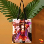 Сумка шоппер с принтом KonoSuba