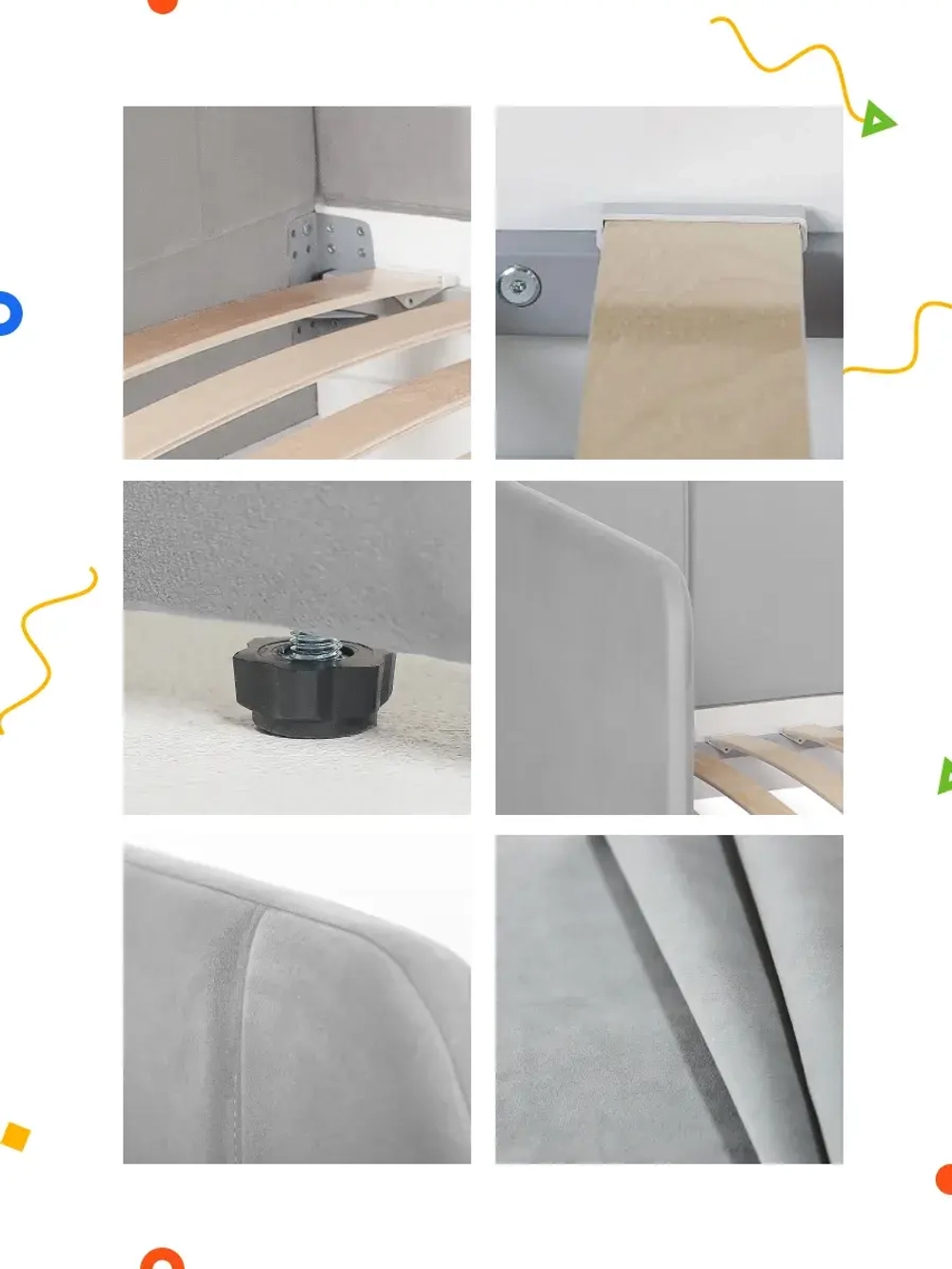 Диван - кровать 180х90 см Stitch ткань Микровелюр