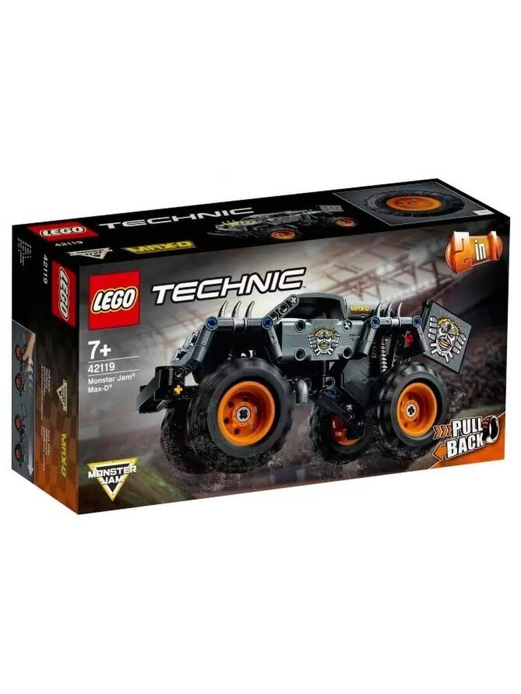 Конструктор LEGO Technic 42119 Monster Jam Max-D