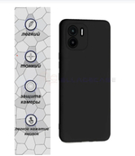 Накладка Xiaomi Redmi A1+/A2+/Poco C51 силикон матовый черный Soft Case Zibelino