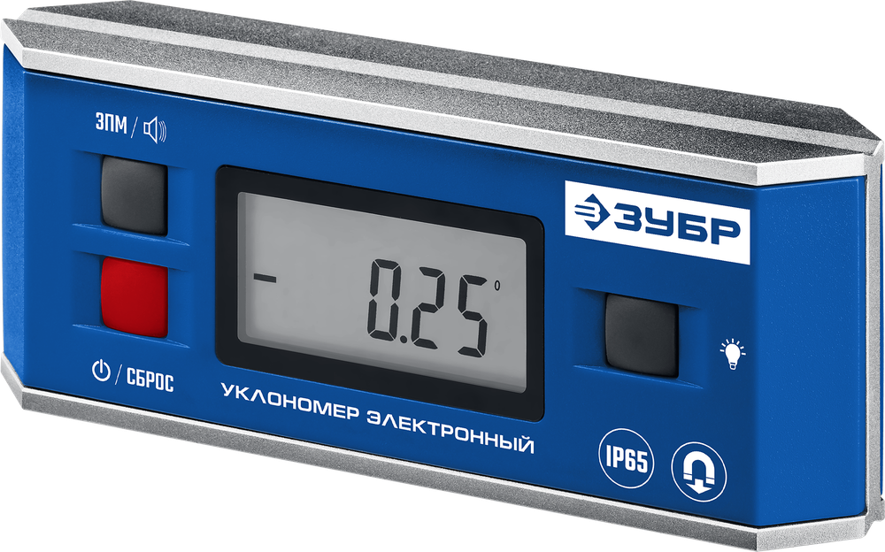 34745 Уровень уклономер электронный, пылевлагозащищенный
