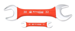 Ключ рожковый 21х23мм в прорезиненной оплетке KingTul kraft KT-102123k(322123)