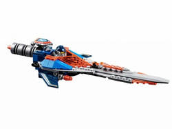 LEGO Nexo Knights: Устрашающий разрушитель Клэя 70315 — Clay's Rumble Blade — Лего Нексо Найтс Рыцари