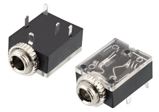 Гнездо 3,5мм на корпус или плату №1