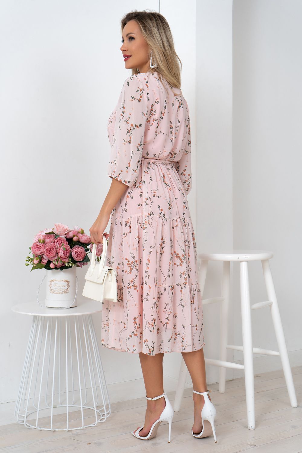 Платье Хелен (розовый) Р11-1075/7 Nikol