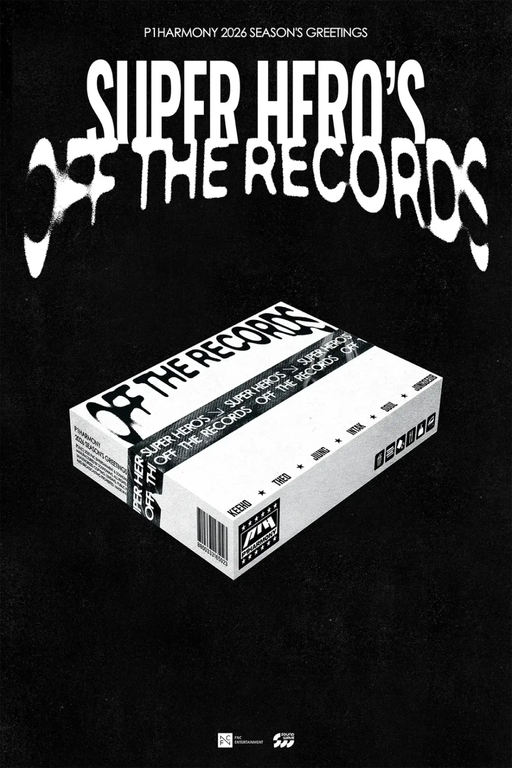 P1Harmony - 2026 Season’s Greetings [SUPER HERO’S OFF THE RECORDS]