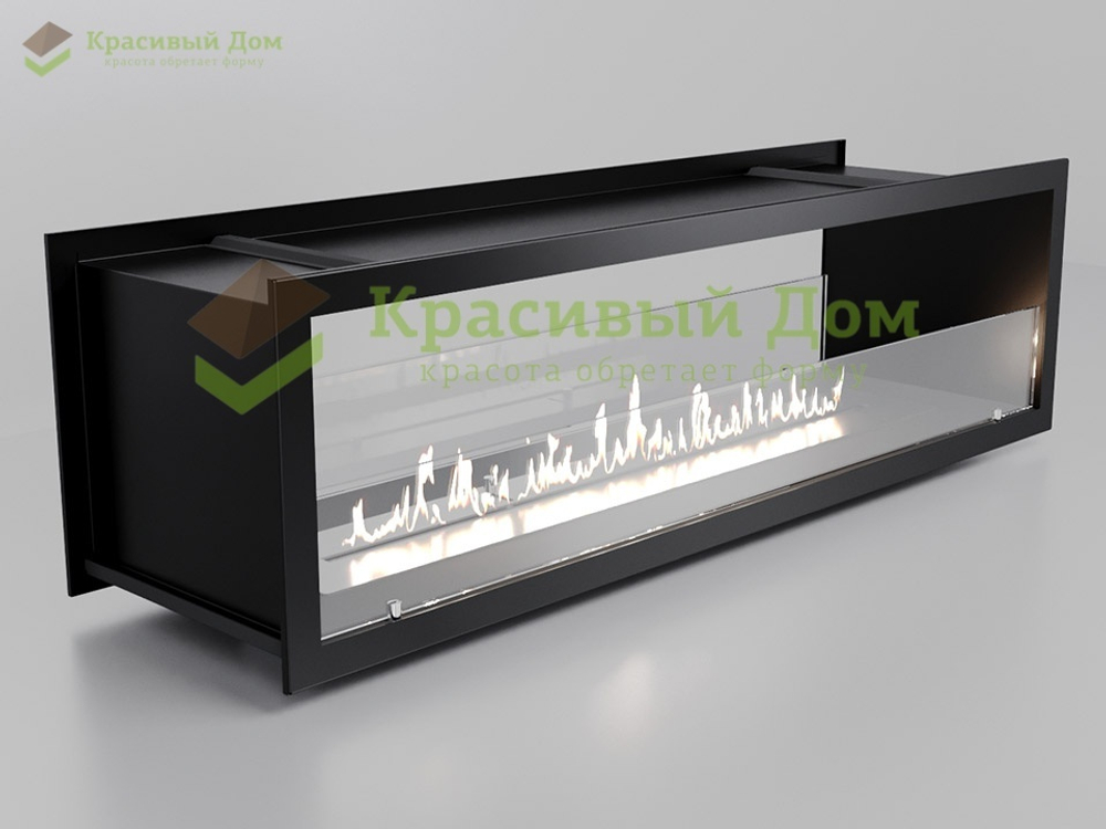 Сквозной биокамин 1400