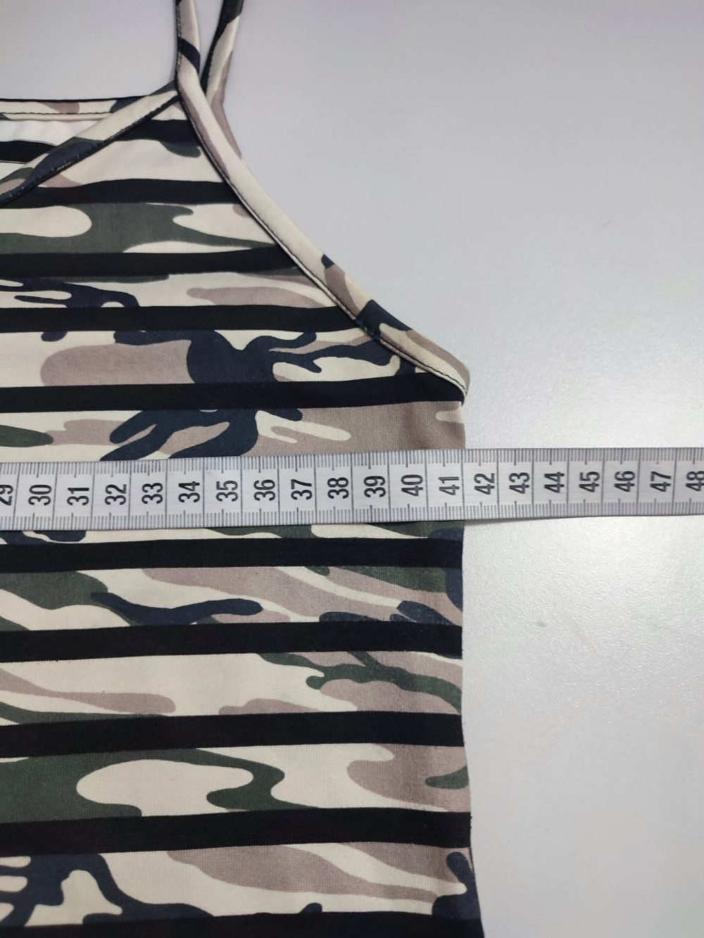 Топ с полосками 44 размер