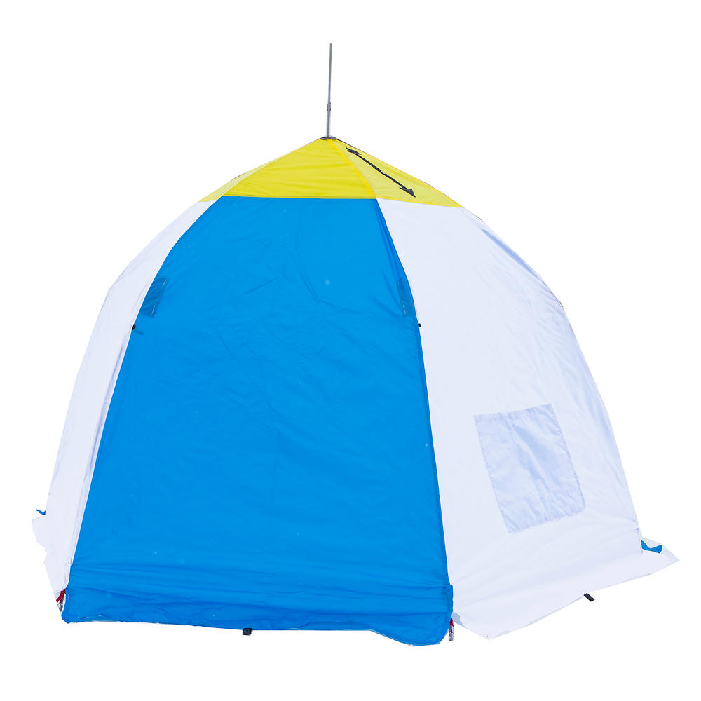 Палатка-зонт СТЭК Классика Алюминиевая Звезда, 2 местная, дышащая