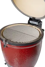 Керамический угольный гриль Diamond Egg Legend Red Magic, 46 см, красный