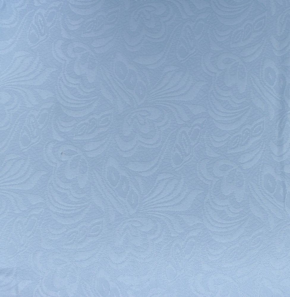 Костюмно-плательная ткань жаккард, 300 гр/м.п., 100% п/э, 150 см, голубой