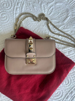 Сумка Valentino Garavani Handbag Glam Lock Leather