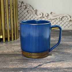 Lenardi 133-384 Кружка 420мл WOOD в под.уп.(х48)Фарфор